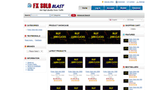 Desktop Screenshot of fxsoloblast.com